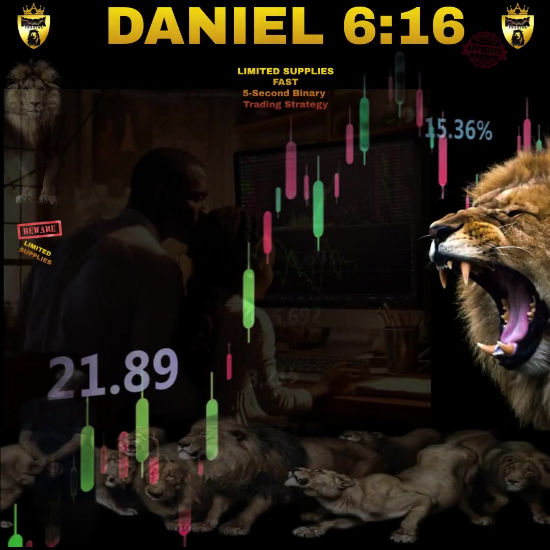 DANIEL 6:16 Binary Options WILL BE EMAILED TO YOU!!